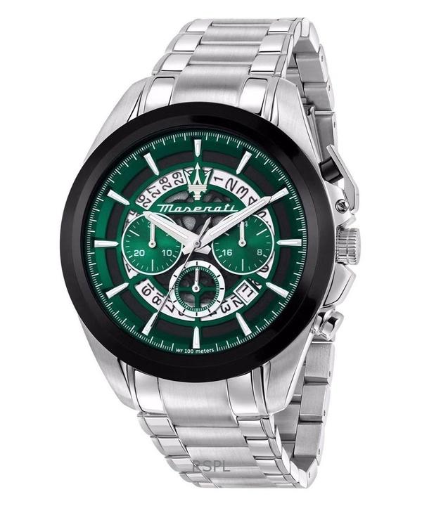 

Maserati Traguardo Хронограф Нержавеющая сталь Многоцветный Скелетонизированный циферблат Кварцевый R8873612060 100М Мужские часы разноцветный