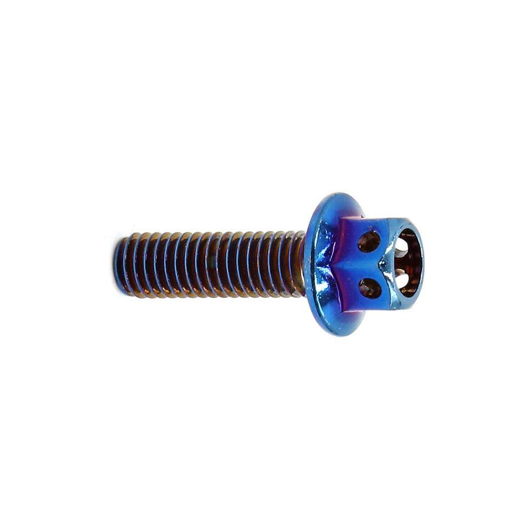 14pcs Colorful M6 Motorcycle Titanium Alloy Hexagon Bolts Fastener Clips Screws 1996-2023