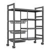 Shuaishi Kitchen Rolling Storage Rack