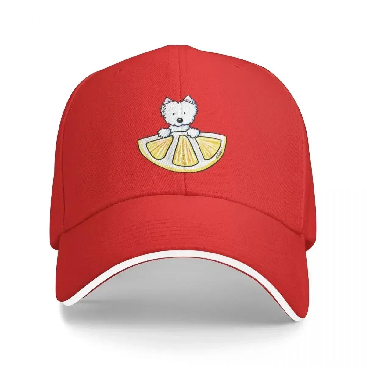 KiniArt Life Lemons Westie Baseball Cap black Beach Outing Women s Beach Outlet 2024 Men s Adjustable