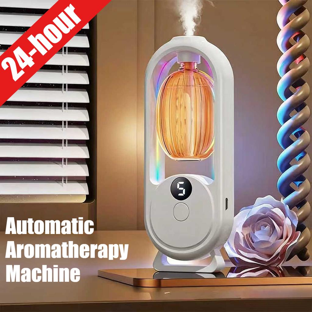 Automatic Fragrance Machine Perfume Scent Machine Essential Oil Diffuser Nebulizer for Kitchen and Toilet Home Deodorization