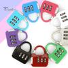 3 Digit Combination Password Lock Easy To Use Multipurpose Backpack Padlock Portable Mini Carrying Password Lock