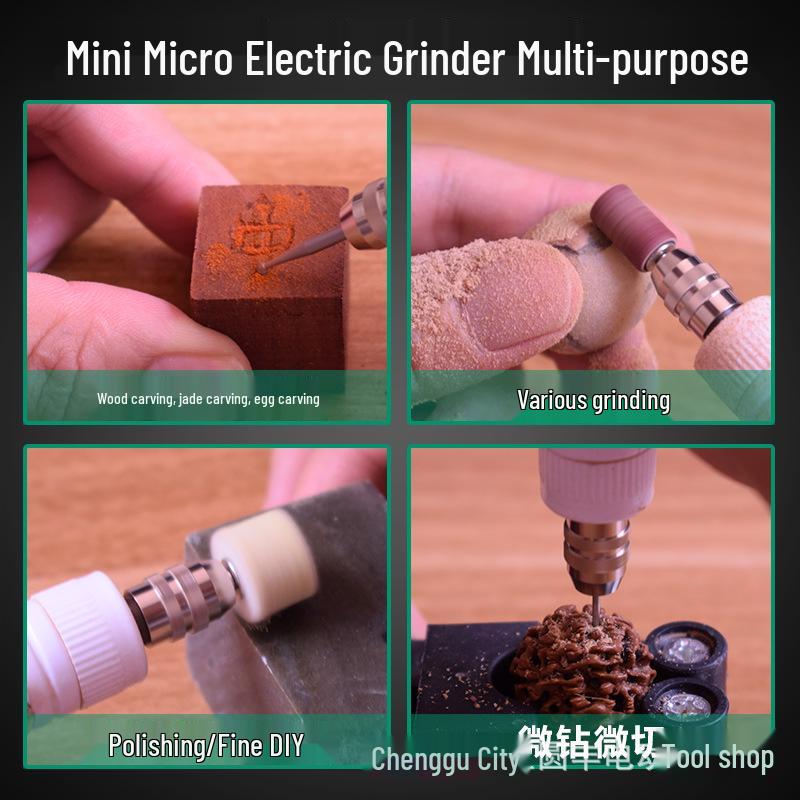 Electric Grinder and Engraving Pen for Jade Carving, Manicure, and Polishing