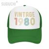 Mesh Cap Hat VINTAGE  Trucker Birthday for Unisex Women born All the people Retro Baseball Caps