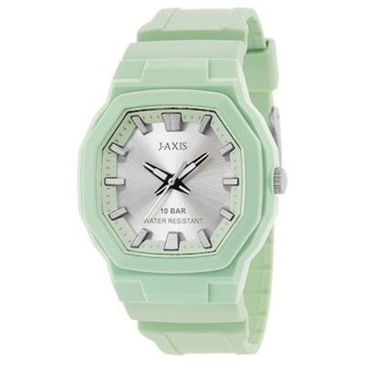 J-AXIS Unisex CF2C0013-GR (Kolorowy analogowy zegarek wodoodporny 10atm Sun Flame) Zegarek
