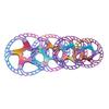 Bicycles Disc Brake Rotors 140/160/180/203mm 6 Hole Disc Brake Rotors Aluminum Alloy Floating Brake Rotors Enduring