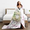 The Rose of Versailles Blanket, Fluffy Flannel Blanket, Stylish All-Season Washable Throw Blanket, Warm and Cute, 80"x60