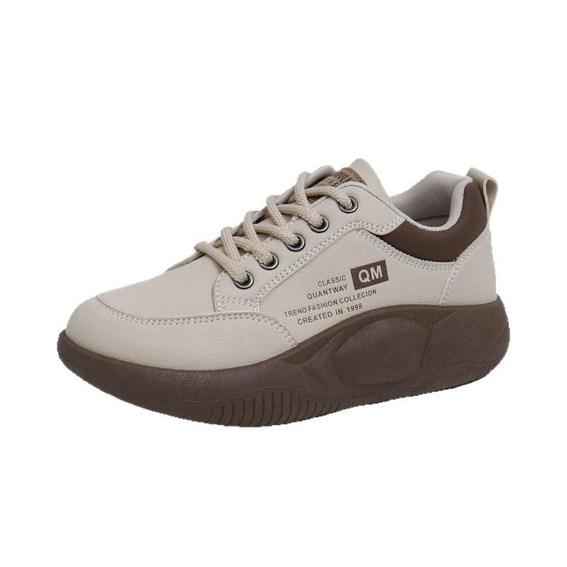 Shoes Spring and Autumn New Student ins Shoes Platform Sneakers Casual Board Shoes Daddy Shoes