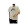 Nike American Vintage Dopamine Logo Print Knit Crew Neck Sport Short Sleeve T-Shirt With Dropped Shoulders Men Tops Yellow FN3697-113