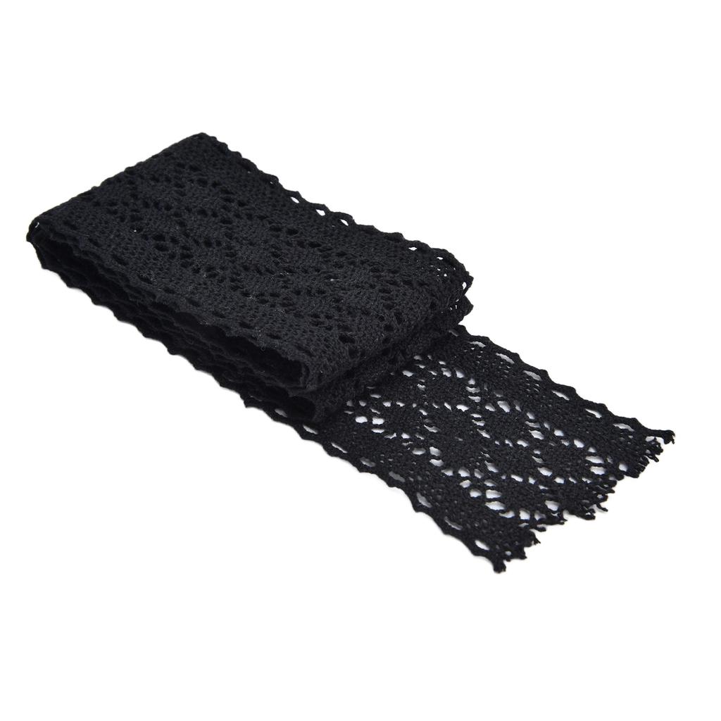 Lace Trim 10 Yard Exquisite Pattern Eco Friendly Durable Skin Friendly White Lace Ribbon for Wedding Party