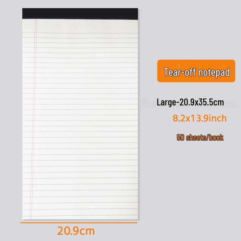 Kaiser Crossing Tearable Flip-Up Lined Weekly Plan Sticky Notes EE18 Large—20.9x35.5cm бежевый