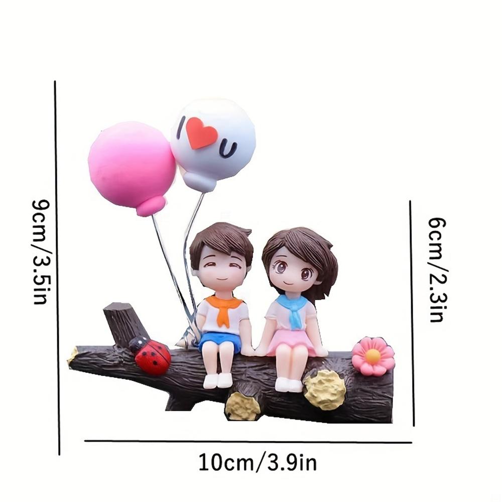 1pc Tree Branch Couple Car Decoration Creative Car Decoration Fashion Creative Car Accessories Automotive Ornaments Home Decor