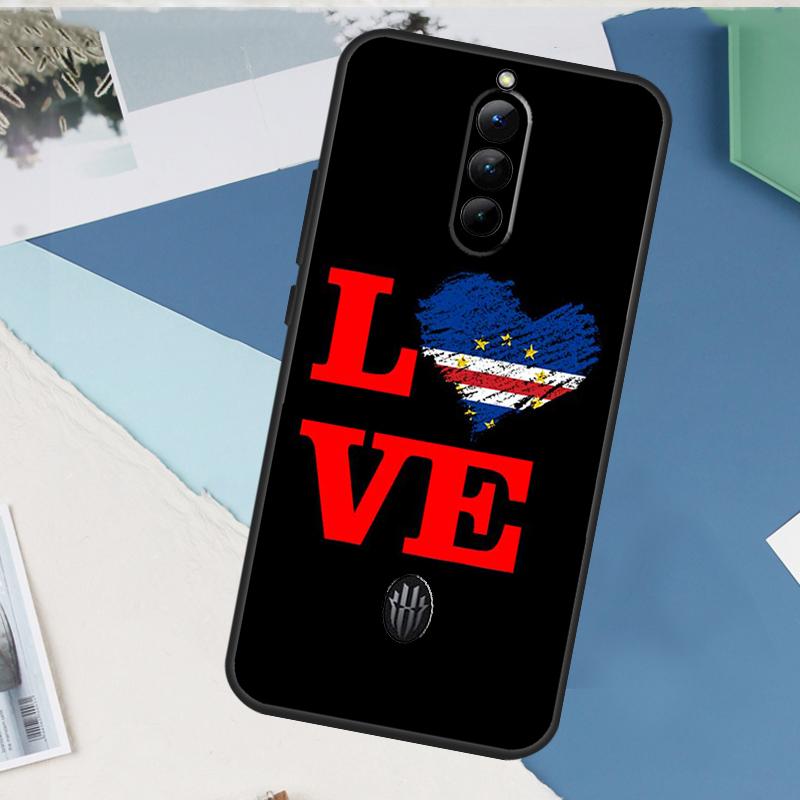 

Cape Verde Flag Coat of Arms Case For ZTE Nubia Red Magic 10 9 8 8S 9S 10S 11 Pro Plus 6 7 6S 7S Pro 5G 6R 10 Air Cover RedMagic 8S Pro Plus