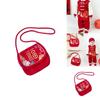 Kids Red Polyester Shoulder Bag With Cute Design Perfect For School And Outings