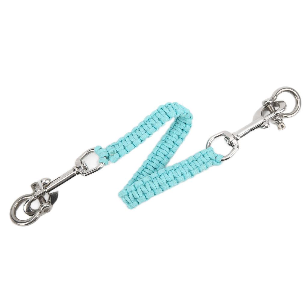 Diving Camera Handle Rope Noctilucence Strong Rustproof Anticorrosion Underwater Camera Carry LanyardBlue