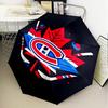 Montreal Ice Storm Umbrella Folding umbrella, automatic umbrella 8-Frame for Travel, camping Use Gift for Halloween Christmas