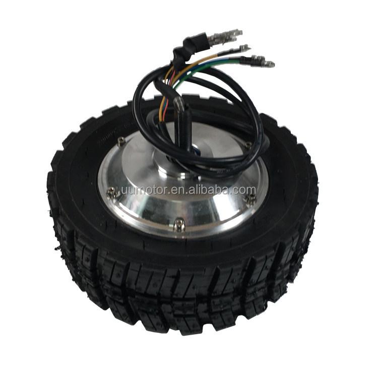 8" Brushless Geared Hub Motor, 6km/h Low-Speed High-Torque Handcart, Lawn Mower, Sweeper, Dining Vehicle