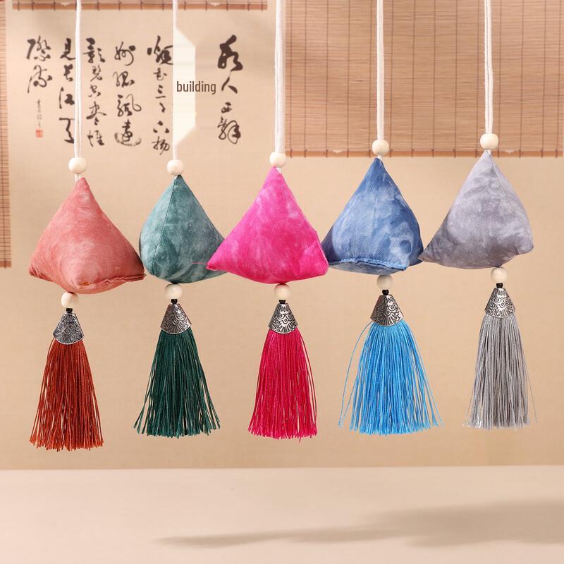 Colorful Dragon Boat Festival Zongzi Sachet Pendant Set