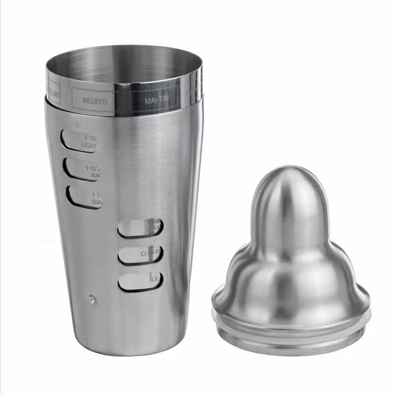 Stainless Steel Double-Layer Cocktail Shaker Set