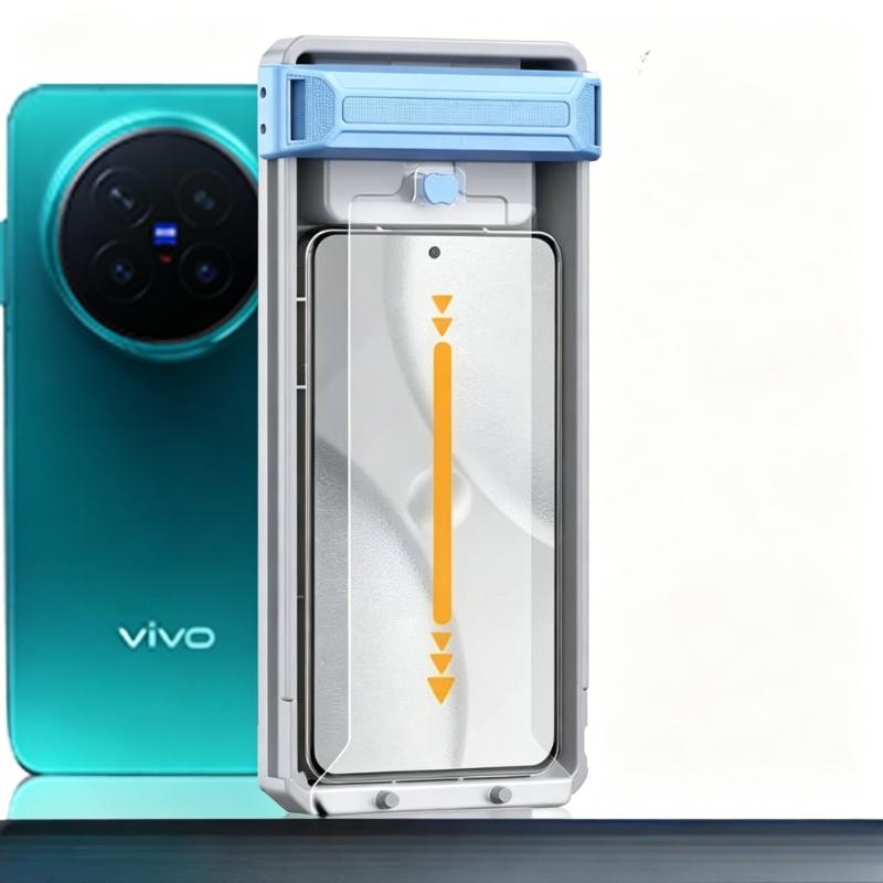 Per Vivo X Fold 6 Vetro Temperato Full Glue Pellicola Protettiva per Schermo per Vivo XFold 6 Strumento di Installazione Facile Pellicola Protettiva di Posizionamento