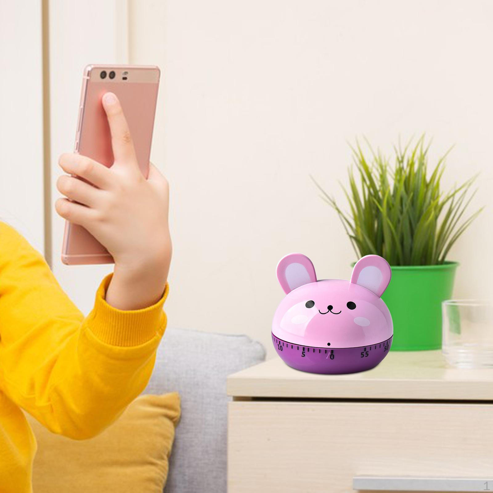 

Очаровательный кухонный таймер в виде животного — современный таймер обратного отсчета для готовки и выпечки Bunny