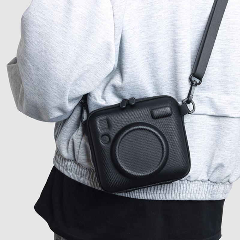 Lightweight Protective Camera Bag for WIDE EVO/SQ Instantly Photography with Quickly Access Zippers Design Shoulder Bag