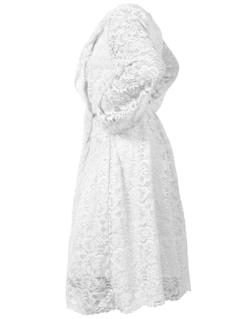 Girls Lace Long Sleeve Dress