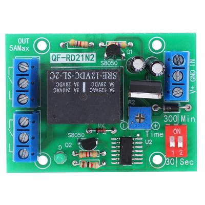 1016V Delay Off Time Relay Module Timer Switch DPDT 2 Channel Output