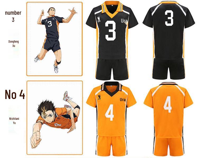 Haikyuu Karasuno High School Volleyball Uniform Cosplay Jersey