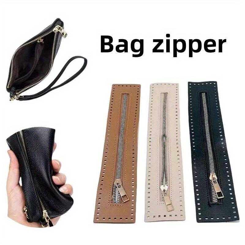 2 Stück 27cm Lang Leder Reißverschluss Nützlich Für Häkeltasche Beschläge Solider Reißverschluss Nähzubehör Nützlicher Handtaschen Lederreißverschluss Praktisch