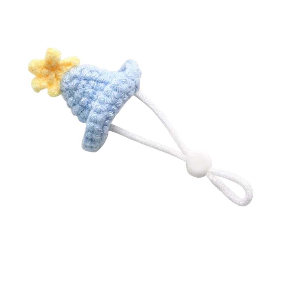 Hvězdná pletená čepice pro křečka Pet Hat DIY hračka Oblečení Doplňky