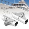 22/25mm Marine Stainless Steel Folding Swivel Coupling Pipe Connector Boat Fitting Connector Yacht Accessories