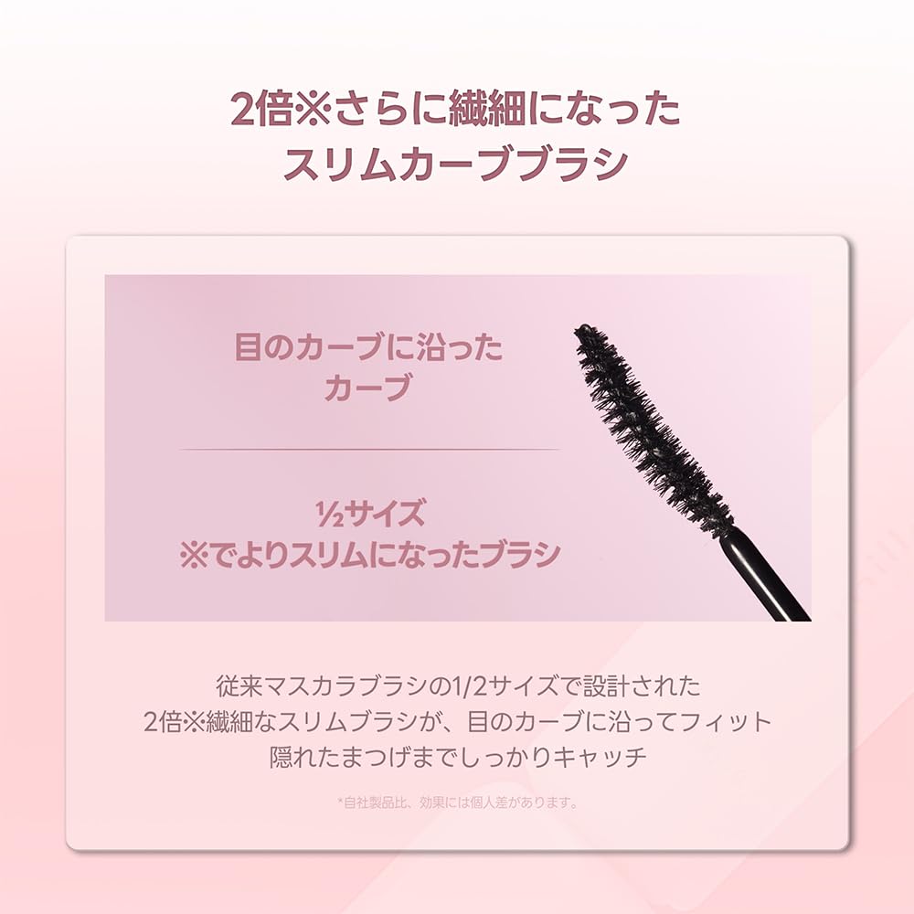 Milk Touch Iconic Mascara Waterproof Fiber (Long) Curl-Keeping