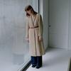 Peaked Lapel Long Coat Kw4wh4260 90