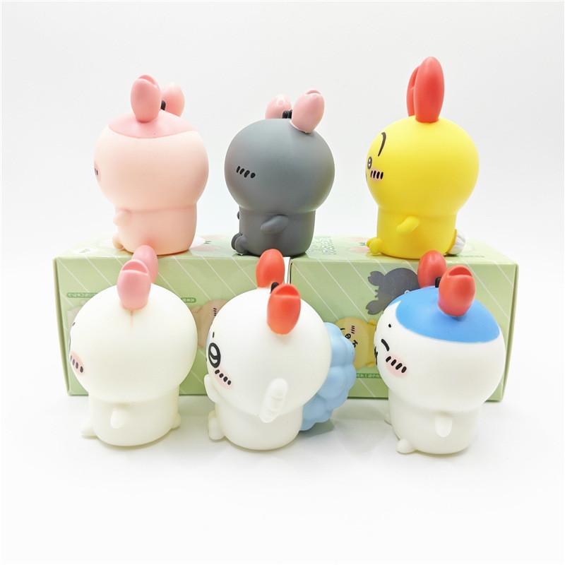 Entzückende selbstironische Bär Krabbe Hummer Blindbox Figur Serie PVC Sammlerstück Spielzeug Modell