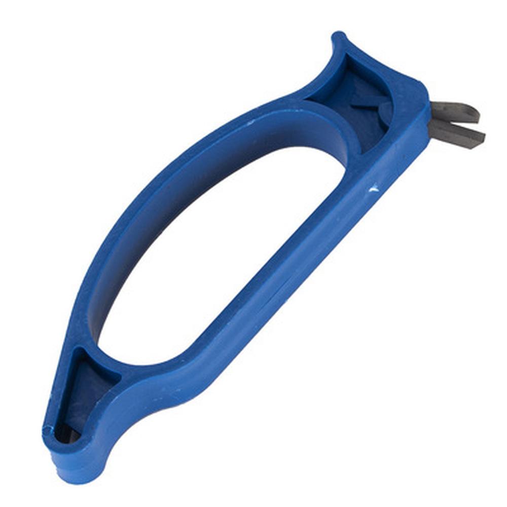 Outdoor Ice Fishing Spiral Drill Bit Sharpener for Winter Fishing Portable Diamond Ice Drill Sharpener