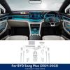 Center Console Clear Protective TPU Film Anti Scratch PPF Protective Film For BYD Song Plus -2025 Auto Interior Accessories