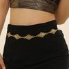 Retro Versatile Ethnic Style Metal Bohemian Waist Chain Belt For Women  Sweater Chain Waist Seal Body Decor Accessories