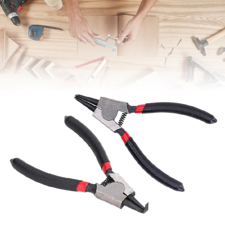 Heavy-Duty Snap Ring Pliers Carbon Steel for Electrical Industrial Application