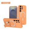 For Magsafe Magnetic Wireless Charging Bracket Phone Case For Samsung A56 A55 A54 A52 S26 Ultra S24 S23 S22 S25 Ultra Plus FE