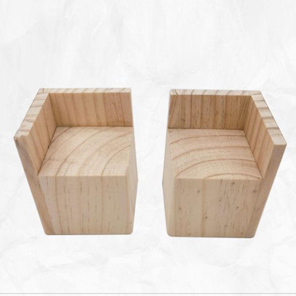 Solid Wood Furniture Increasing Pad Heavy Duty Bed Lifts Riser Sofa Feet Pad  Movers
