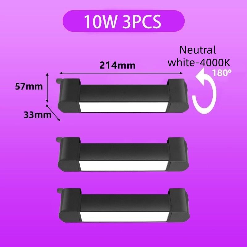 LED Track Light Aluminum Linear Track Ceiling Lamp COB Rail Spotlight Living Room Bedroom Decor Lighting Fixture