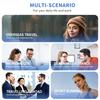 Open-ear Bluetooth Smart Sunglasses Polarized UV Protection Real-time Voice Translation Unisex Sports Glasses