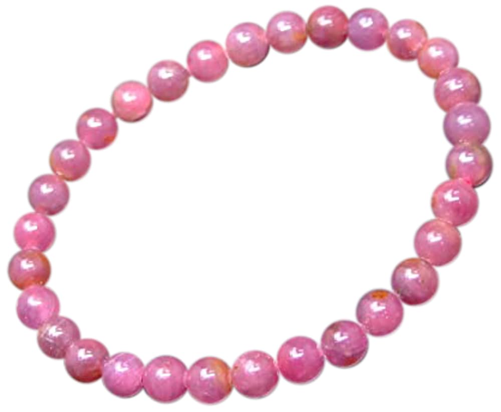 

[hinryo] g3-1032A Ruby 6mm A Bracelet, Inner Diameter 16cm, with Pouch, Natural Stone, Power Stone