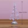Christmas Tree Figurine Night Light for Holiday Tabletop Decor and Home Decoration