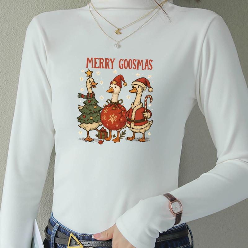 Calcomanías de transferencia de hierro para fiesta de Navidad de animales, pegatinas fáciles de imprimir, parche Diy para regalo de ropa