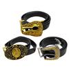 Retro Charm Belt Waist Girdle With Faux Leather And Trendy Keyhole Clasp 3 Different Type Waist Deccoration