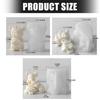 Food Grade Mouse Shaped Flexible Forms Set Of 3 For Creative DIY Projects And Home Improvement