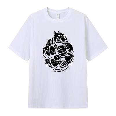 Summer Men's T-shirt High Quality Cotton Short-sleeved Print T-shirt Women's T-shirt Fashion Sports Shirt Casual Jogging Top