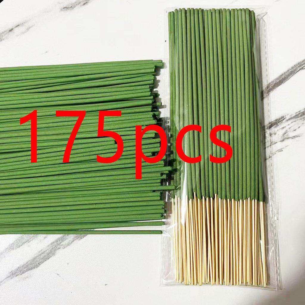 Lemongrass Citronella Bamboo Incense - 22cm Mosquito Repellent for Outdoor Camping